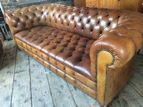 tan chesterfield sofas